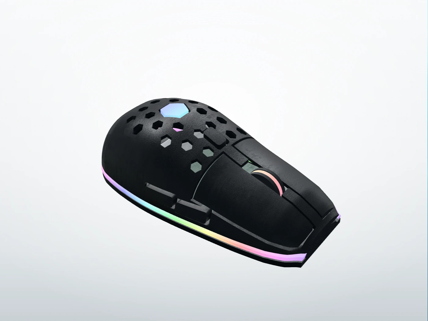 RD-M1 oyuncu mouse 3D modeli