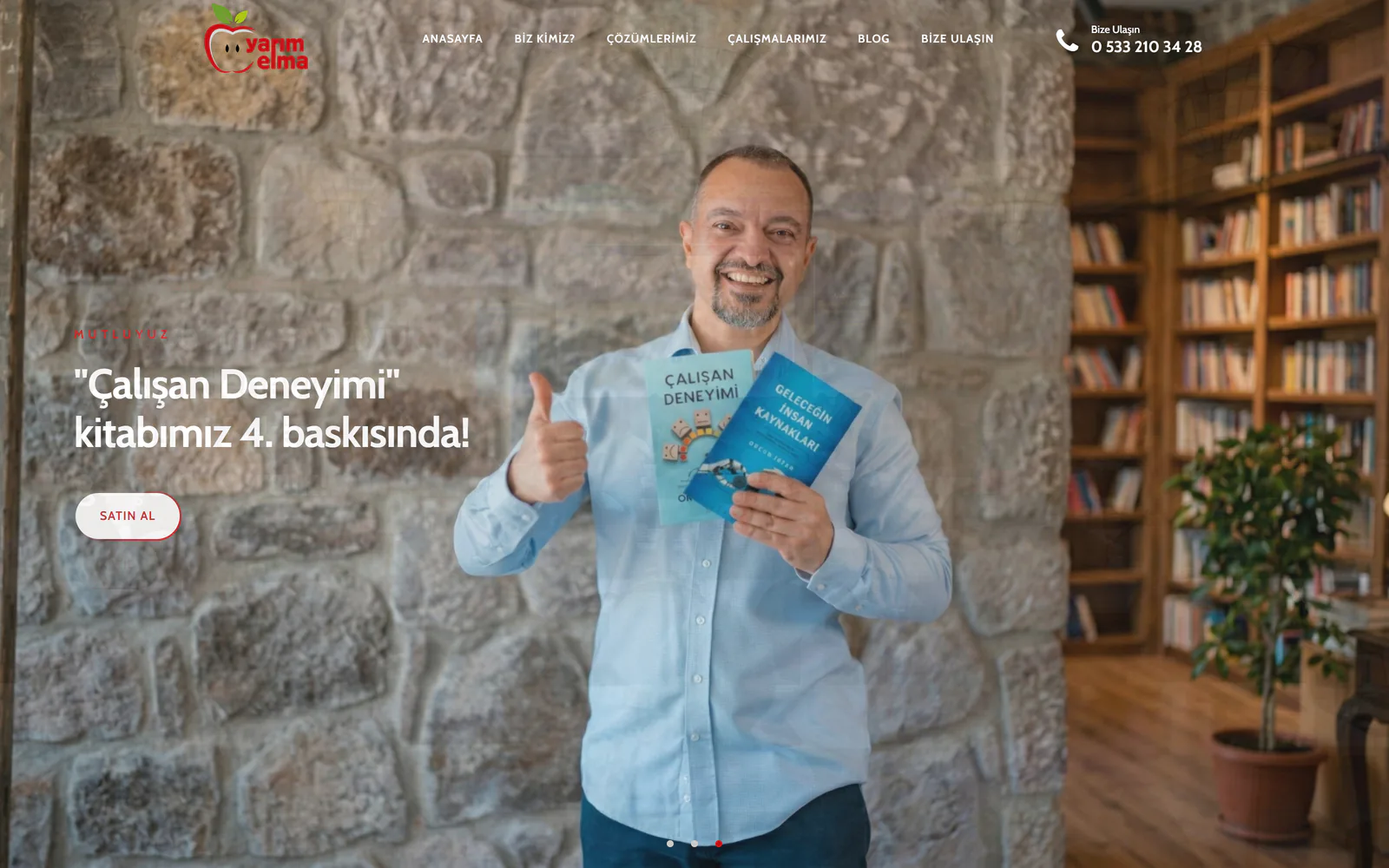 Yarım Elma website home