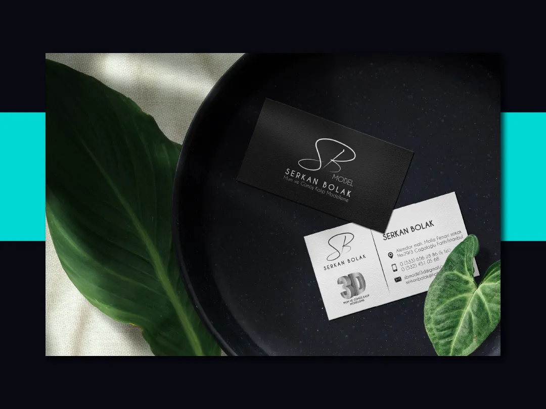 Serkan Bolak Logo / Kurumsal Kimlik - Rise of Digital tasarım projesi